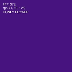 #47137E - Honey Flower Color Image